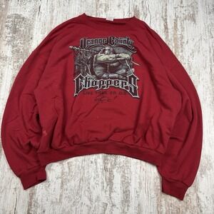 Orange County Choppers Vintage Y2K Crewneck‎ Sweatshirt, Size 2XL